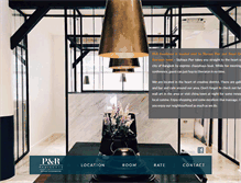 Tablet Screenshot of pandr-residence.com